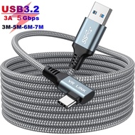 3M/5M/6M/7MCharging Cable Link VR Data Line USB 3.0 Transfer Cable For Oculus Quest 1 2 /Pico 3 VR H