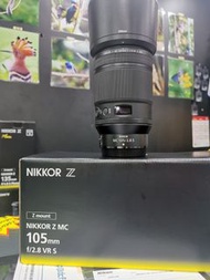 Nikon Z 105mm f2.8 MC MICRO 剛剛12月購買 行貨保養期至25年12月