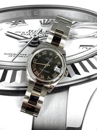 Rolex Date Just Ref:178240 放射黑面