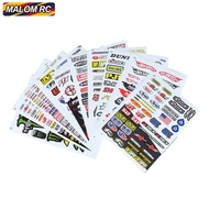 RC Car Body Sticker Waterproof Logo Decals DIY Stickers for 1/10 1/12 RC Truck WPL D12 MN99S HB ZP10