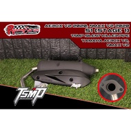 TSMP Silent killer pipe Yamaha Nmax v2/Aerox v2 (Stage 1)