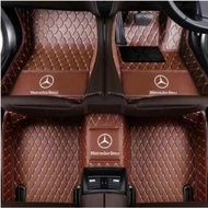 Mercedes Benz Car Carpet CLA200 W117/CLA180/CLA C118/CLA-Class X117/CLK Class W209/CLS-Class C218Car Mat Car Carpet waterproof leather Right hand drive