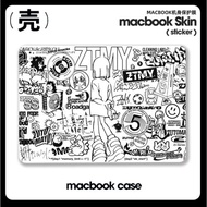 真夜中ZTMY永遠是深夜有多好 適用macbook air13.3寸pro14筆記本12保護殼15寸Max 16周邊M1芯片Macbook保護套