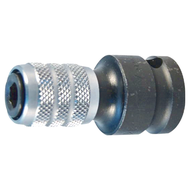 KING TONY 金統立 專業級工具 1/2DR 氣動快脫套筒 KT414A08S 1/4inch x 51.2mm 黃黑色  1個