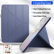 iPad Air 11inch M2/M3 Case PU Leather Case For iPad 11th A16 10th 10.9inch 10.2 7/8/9th Air2 9.7inch
