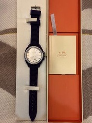 全新 Coach 手錶 膠錶帶 紫色