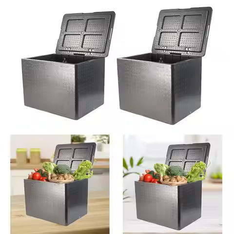 Insulated Food Carrier Box Reusable Pan Carrier Insulated Cold Shipping Box