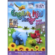 VCD - English Kid Songs - Happy Birthday ( Good Morning To You / Colour Song / ABC / Goodbye / Cable