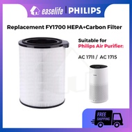 Replacement Compatible with Philips AC1715 AC1711 Air Purifier Philips FY1700 HEPA + Carbon Filter P