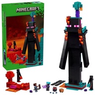 Compatible With Le~Gao Minecraft 21279 Ending Man Tower Figures Children's Educational Assembling~Pa