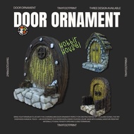 Terrarium decorations/ Hobbit house ornament / door ornament for terrarium 🚪✨