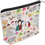 WZJHCL Golden TV Show Makeup Pouch 80s Cosmetic Bag Shady Pines Storage Pouch Bag Friends Squad Gift