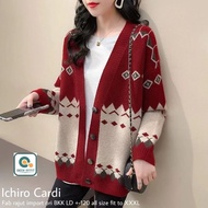 Ichiba Cardi Ichiro Cardi ORI Belva/ Korean imported cardigan soft XXL thick smooth