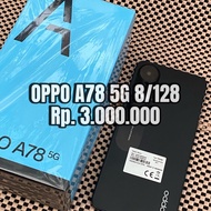 oppo a78 5g 6/128gb SECOND