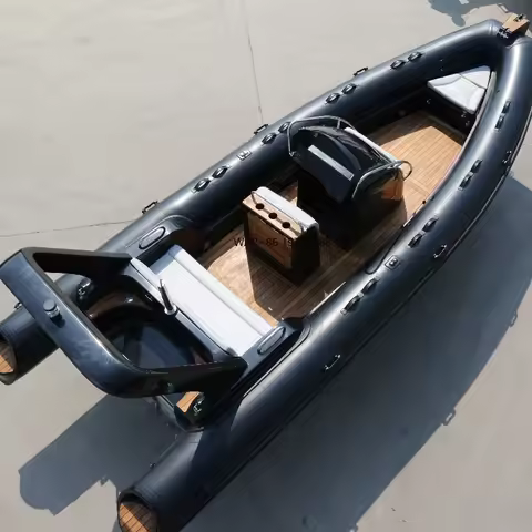 680 700 750 Passengers Deep V Hull Classic Motor Jet Lux Fishing Fiberglass Hull Inflatable 5 m 7m 2
