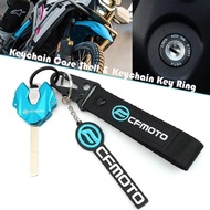 For CFMOTO 450SS 450SR 700CLX 700CL-X 700MT 800MT 700 800 MT Motorcycle CNC Key Cover Shell & Keycha