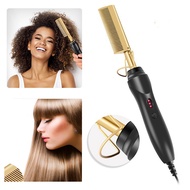 Hair Straightener Flat Irons Straightening Brush Hot Comb Hair Styler Corrugation Curling Iron Wet Dry Use Hair Curler Comb