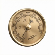 [lzdjlmy1zs] Metal Weather Pressure Instrument Analog Round Weather Pressure Instrument mmHg hPa Dia