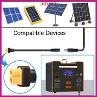 LID Solar Panel XT60 to DC8020 8mm Power Adapter Charging Cable 14AWG 15cm
