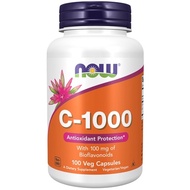 Now Foods Vitamin C-1000,  100mg Bioflavonoid 100 capsules