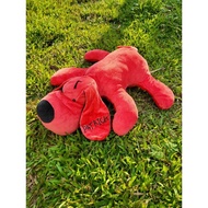Authentic Large (Big) K's Kids Patrick the Red Dog Beanie Plush Soft Marshmallow Toy
