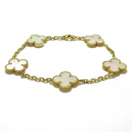 Van Cleef & Arpels BLESS Cleef&Arpels Lee Bracelet vintage Pearl motif K18YG Direct from Japan Secon