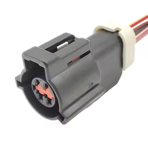 1/5/10 Set 4 Pin Female Automotive Waterproof Connector F20B-14A624-DA O2 Oxygen Sensor Plug For For