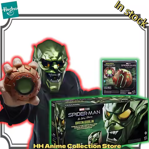 In Stock Hasbro Marvel Legends Series Green Goblin Helmet Electronic Pumpkin Collection Gift