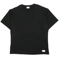 SAINT LAURENT 25SS 義大利製純色圓領T卹 TM32 798933 Y37RY 1000 L 黑色 短袖 Logo貼片 原價 85,800日圓 上衣 [二手] [SAINT LAURE