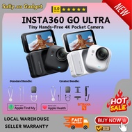 [INSTOCK]Insta360 GO Ultra 4K | 2.5"FLIP TouchScreen Active HDR Tiny Hands-Free 4K60FPS Video Waterp