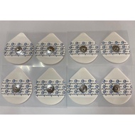 ASIAMEDIC ECG Electrode - Resting Monitoring - Stress Test - Monitor Rest Tab Electrodes Disposable 