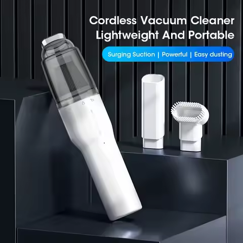 Handheld Vacuum Cleaner Wireless Car Vacuum Cleaner USB Charging Portable High Suction Household Vac