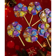 10 Christmas chocolate pinwheels, Christmas cakes