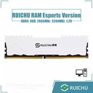 RUICHU DDR4 8GB RAM 2666/3200MHz Desktop Memory Module Esports version Original chip 1.2V 288pin