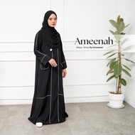 Ameenah Abaya Syari | Gamis Abaya Turkey Baju Muslim By Umnawear