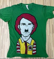 VINTAGE Seven Star limited edition Adolf McHitler  McDonald’s Graphic T-shirt - Size L