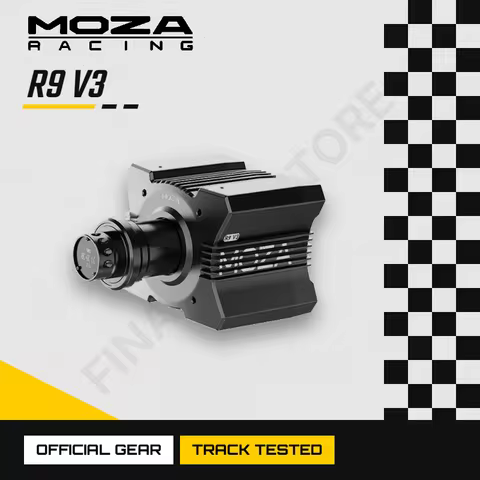 MOZA Racing R9 V3 Wheel Base 9Nm Direct Drive PC Sim Racing Motor Aviation Aluminum Force Feedback