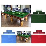 [uguuiya] Light Wool Pool Snooker Table Cloth 6x Strips for 9'' Table 0.6mm Red
