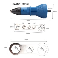 【COD】Electric Rivet Nut Tool Power Drill Rivet Tool Adapter Cordless Drill Tool Adaptor Conversion