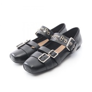 [Used] Dior Punk Ballerina Leather Flat Shoes for Women - Used A