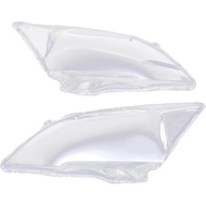 Car Headlight Lens Cover Headlamp, Pair Left Right Headlight Cover Headlamp Lens Shell for Honda CRV