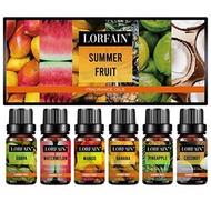 ▶$1 Shop Coupon◀  LorFain Fruity Fragrance Oil Gift Set for Soap, DIY Candle, Bath Bombs Making, Pre