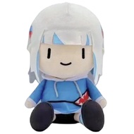Cute Japan Anime Hololive English Myth 2nd Anniversary Smol Plushie Gawr Gura Plush Stuffed Doll Toy