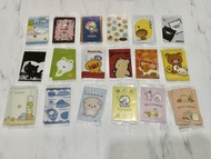 Sanx San-x 三麗鷗 rilakkuma 鬆弛熊 爆炸狗 恐龍仔 烘燶麵包 角落生物 Sumikko Gurashi 蜜柑仔 鴨仔 黑白豬  憂傷馬戲團 深情馬戲團 點心貓 夏波團長 意志薄弱