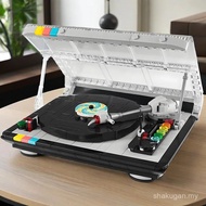 New product Classic Festival Retro Record Machine Male and Female 310PCS Puzzle Block-40699 Mode DIY