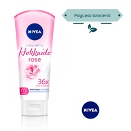❉Nivea Rosy White Hokkaido Rose Whip Foam Cleanser 100ml✮