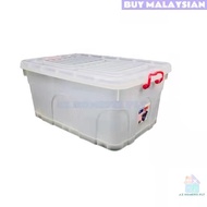 Toyogo 64 Lit Storage Box with Wheel (9808) / Bekas Plastik Toyogo