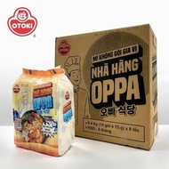 OPPA Unseasoned Noodles Box of 112 Packs (8 Lots x 14 Packs)