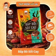 [10 Packs] Beef Shank Snack with Spicy Sauce (25g) - School Gate Snacks - Hot Trend Snacks