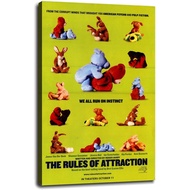 The Rules of Attraction Canvas Prints Movie Poster Wall Art For Home Office Bedroom Decorations with